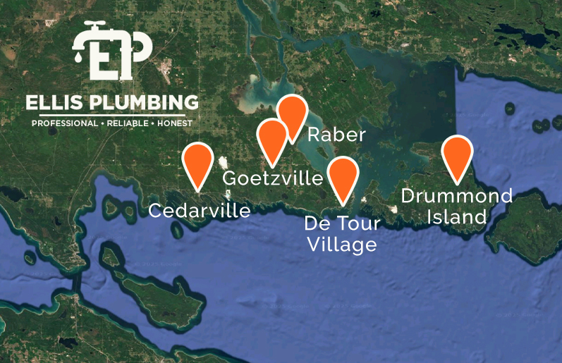 Drummond Island Plumbers, DeTour MI Plumbers, Cedarville Plumbers